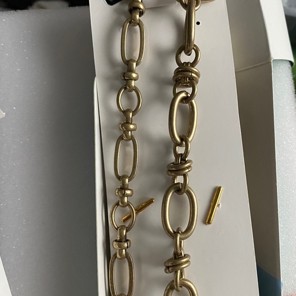 Stella & Dot The French Twist Ribbon Necklace NWT - Picture 5 of 5